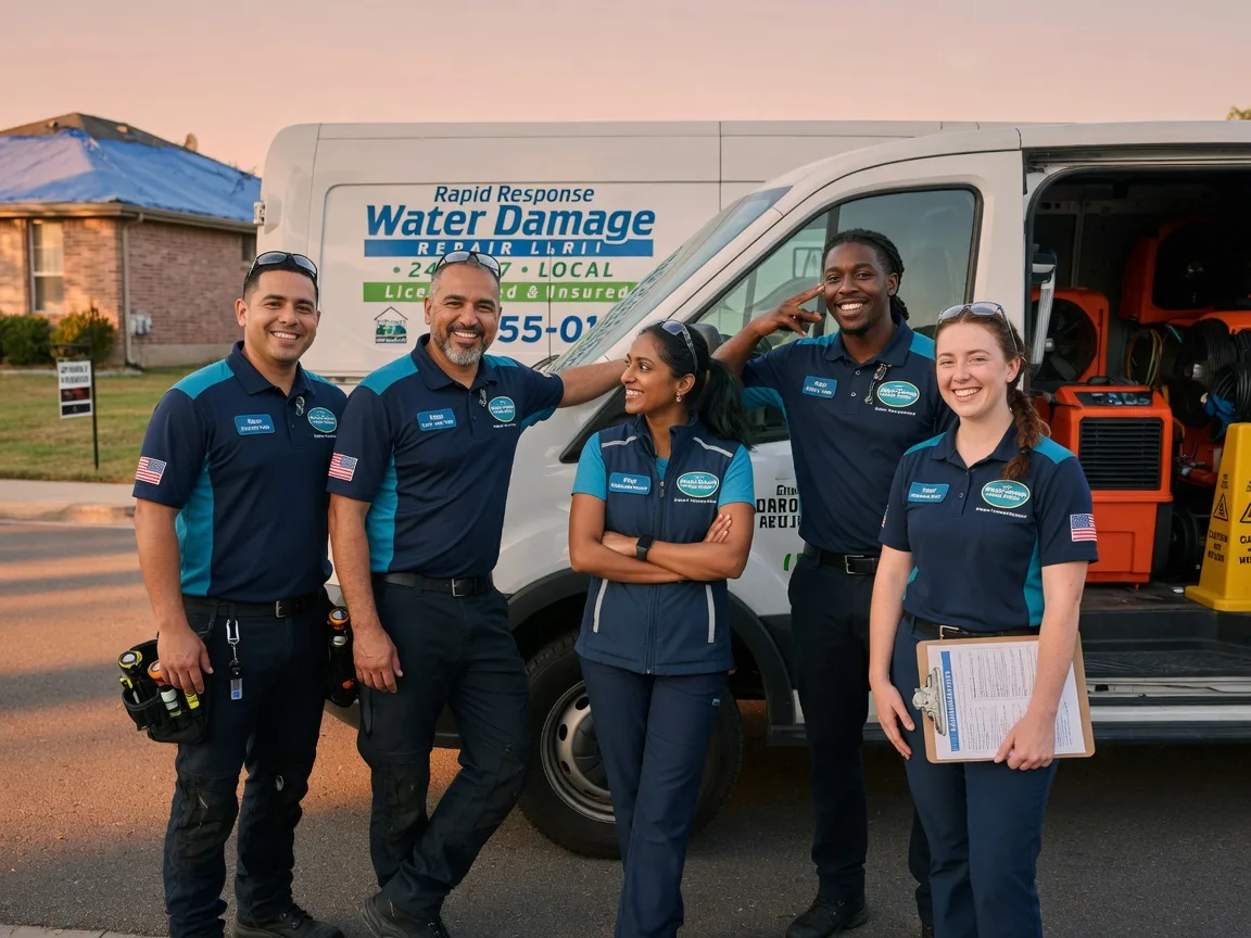 Water Damage Restoration company in Rule, TX